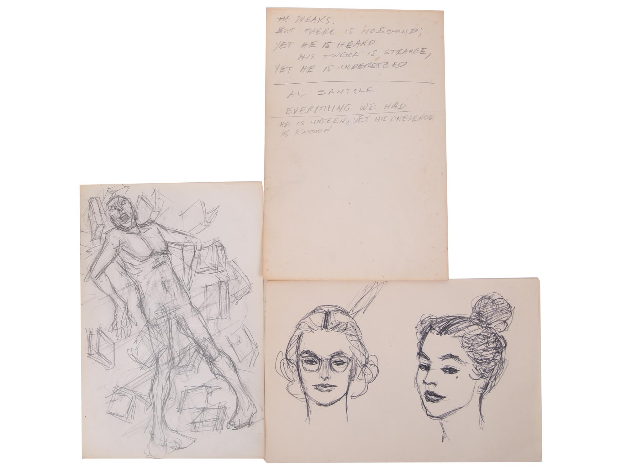 AMERICAN SKETCH DRAWINGS BY WILLIAM FRACCIO PIC-0